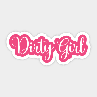 Dirty Girl Mud Run Sticker